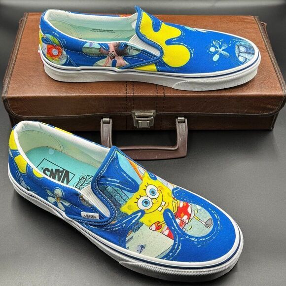 Vans Classic Slip-On x SpongeBob SquarePants 'AlohaBob' - Picture 1 of 9